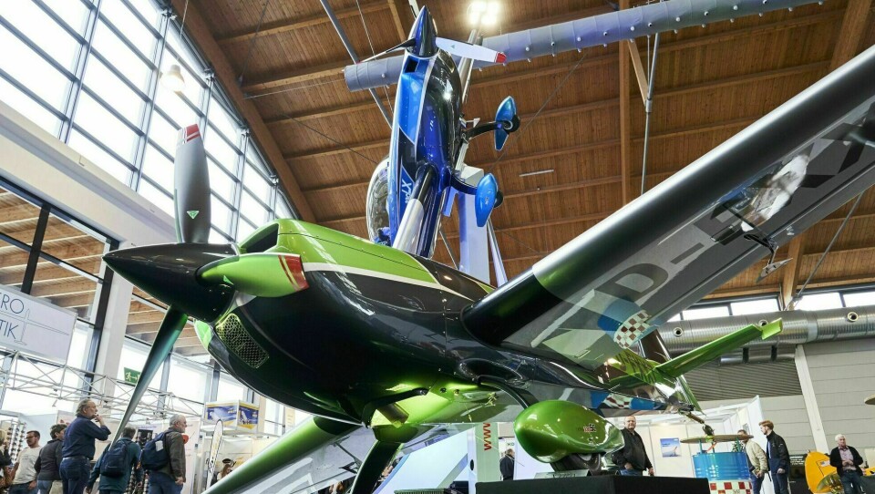 Aero 2020 er utsatt. Bildet er tatt på messen i april i fjor. Aero 2020 er utsatt. Bildet er tatt på messen i april i fjor.