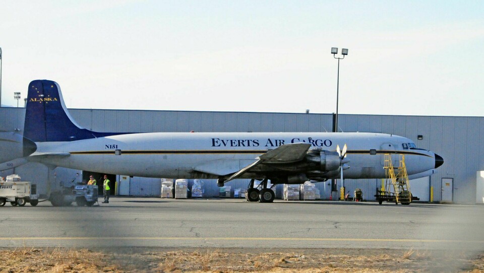 Flyet fotografert i mai 2013.