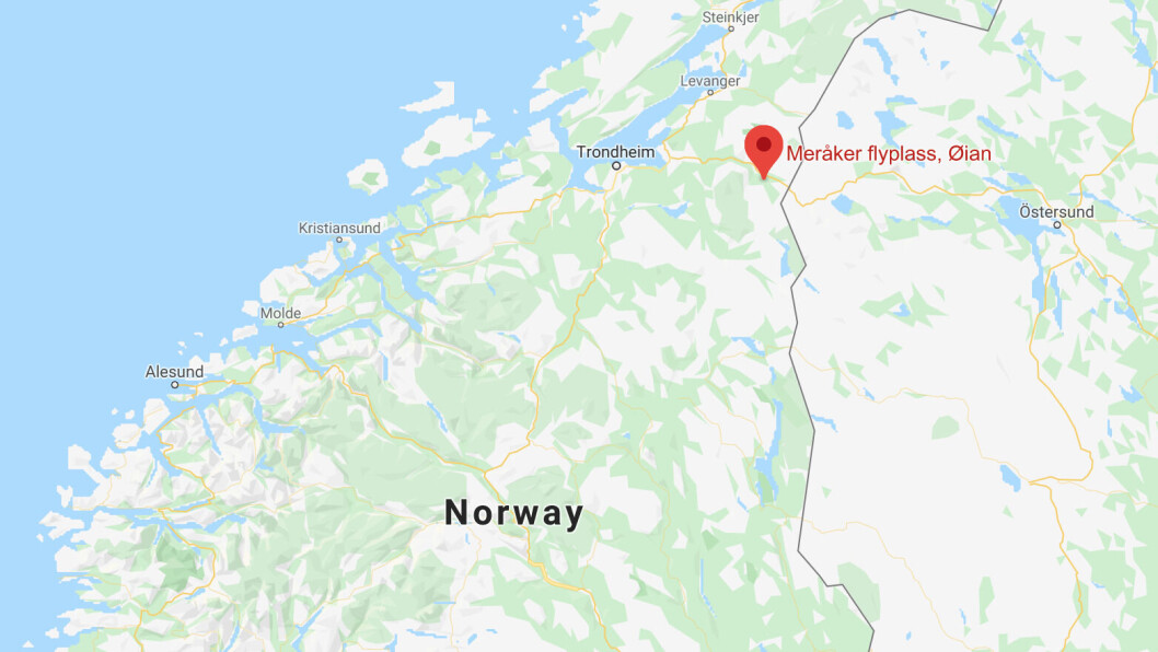 Meråker. Foto: Google Maps Meråker. Foto: Google Maps