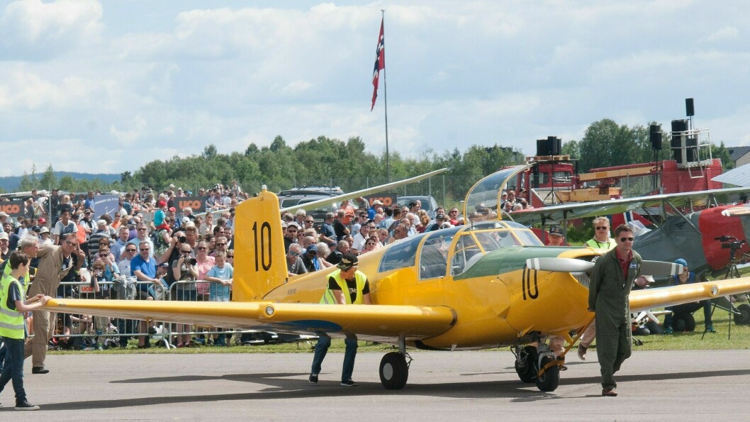 Flydagen på Kjeller 2016. Foto Martin Nilsen Flydagen på Kjeller 2016. Foto Martin Nilsen