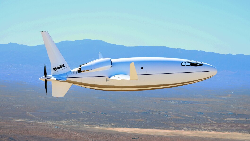 Kun laminær luftstrøm. Når hjulene tas opp, forsvinner de bokstavelig talt inn i kroppen og det finnes ikke noe tegn på at flyet i det hele tatt er utstyrt med understell. Foto: Otto Aviation Group Kun laminær luftstrøm. Når hjulene tas opp, forsvinner de bokstavelig talt inn i kroppen og det finnes ikke noe tegn på at flyet i det hele tatt er utstyrt med understell. Foto: Otto Aviation Group