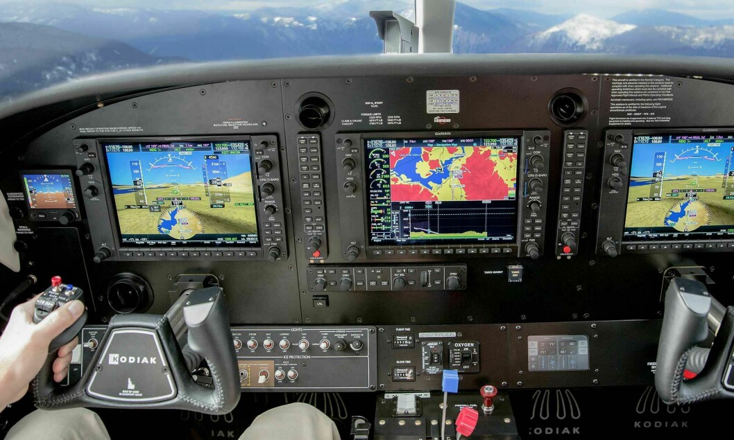 Kodiak 100 har mange bruksområder og en oppdatert avionikk. Foto: Daher.