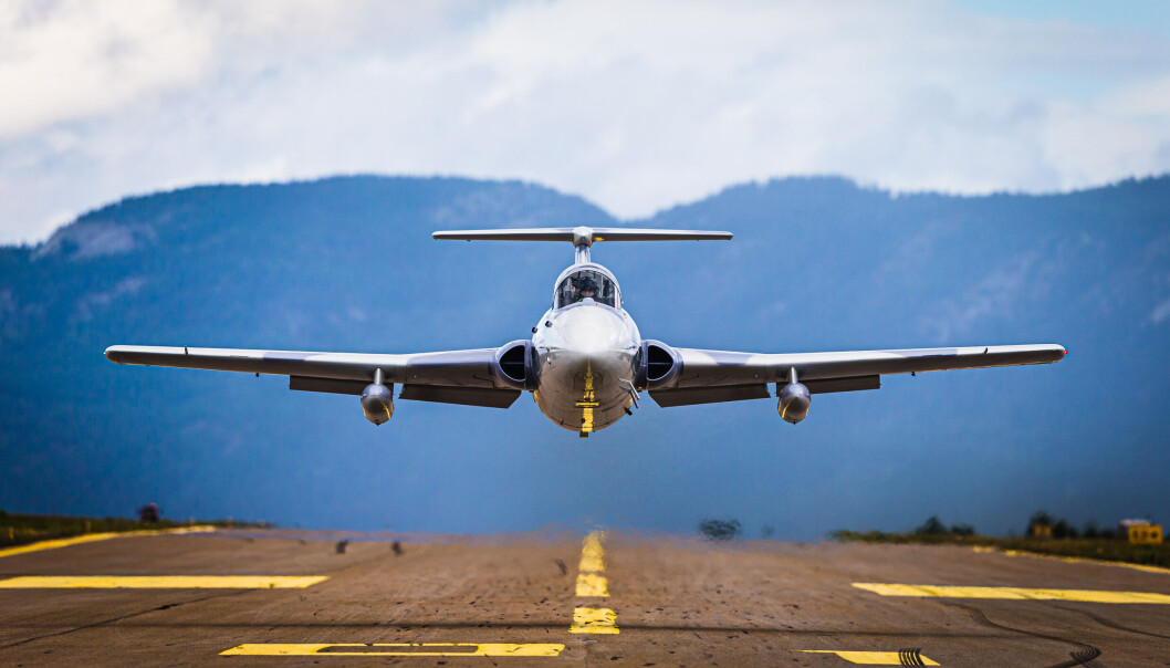 L-29 er et av flere fly som er ventet til Telemark Airshow. L-29 er et av flere fly som er ventet til Telemark Airshow.