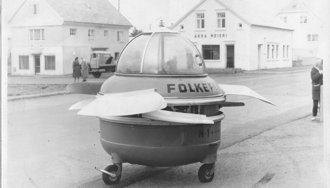 FRA LAND OG SJØ: Flyet var tiltenkt flere bruksområder. Foto: Privat FRA LAND OG SJØ: Flyet var tiltenkt flere bruksområder. Foto: Privat