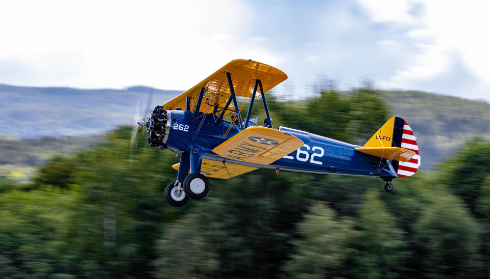 Boeing Stearman Model 75. Boeing Stearman Model 75.