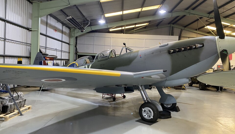 Klar for norske flyopplevelser, Spitfire LN-AOA.