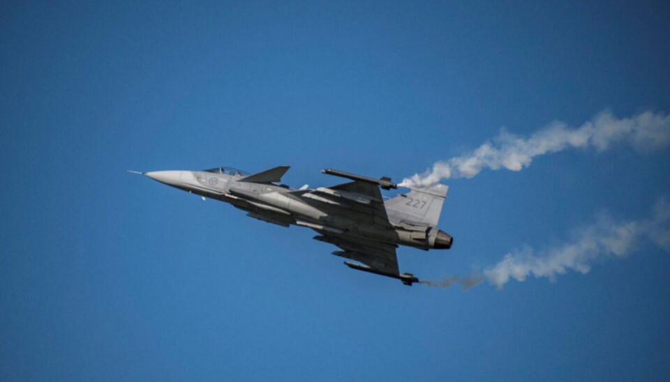 Jas 39 Gripen.