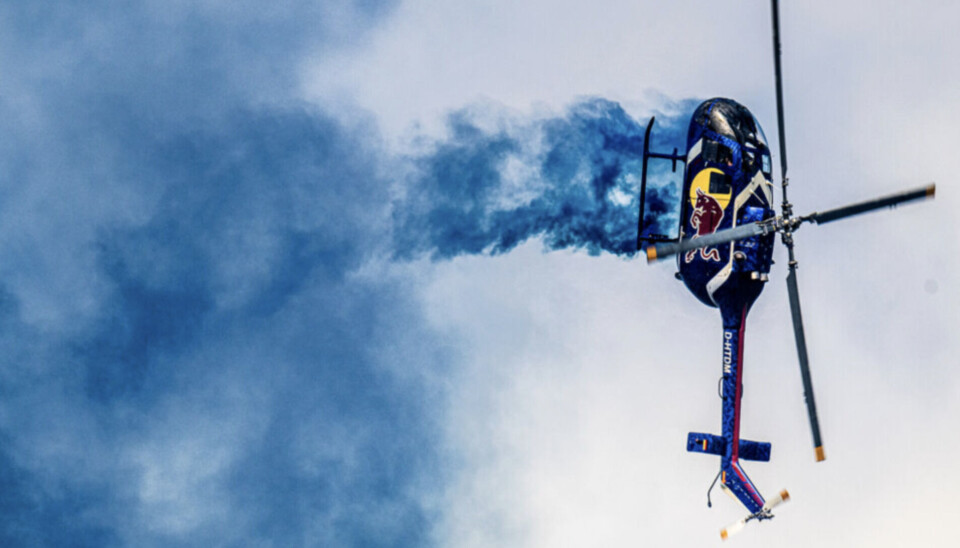 Red Bulls oppvisningsflygere vet å lage show.