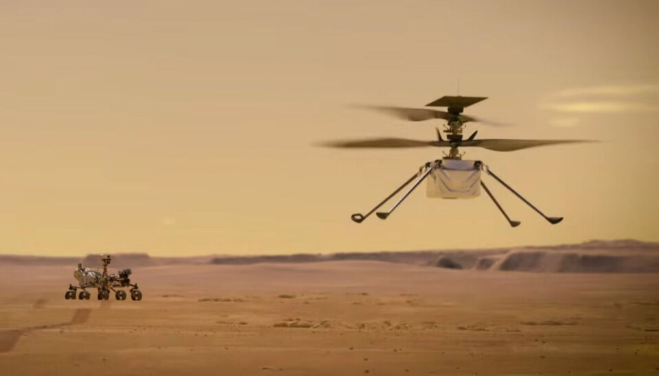 Ingenuity var et banebrytende helikopter som NASA sendte til Mars. Det ble dermed det første flygende objektet til å operere på en annen planet.