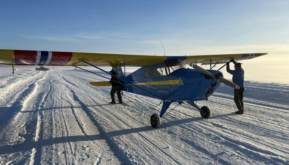 Cadet på besøk på Storsjøen.
