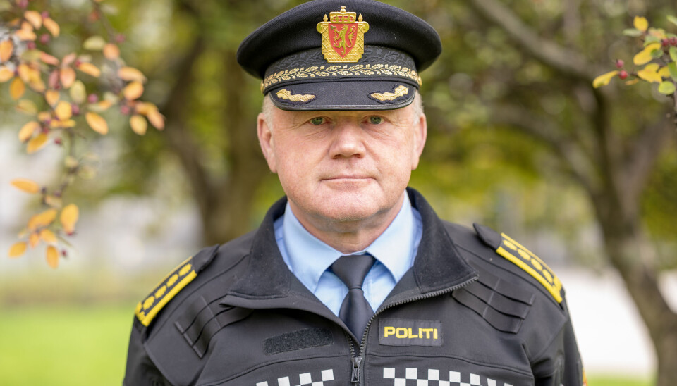 POLITIET: Martin Strand er sjefen for aktivisering av de mange R-områdene over Osloområdet. Foto: Politiet