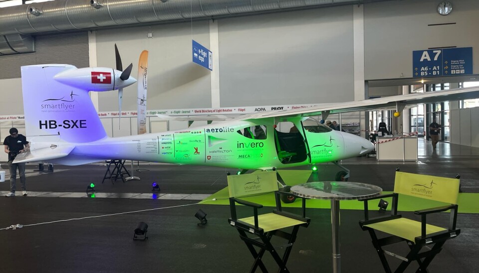 Smartflyer vises ut for første gang på årets Aero.