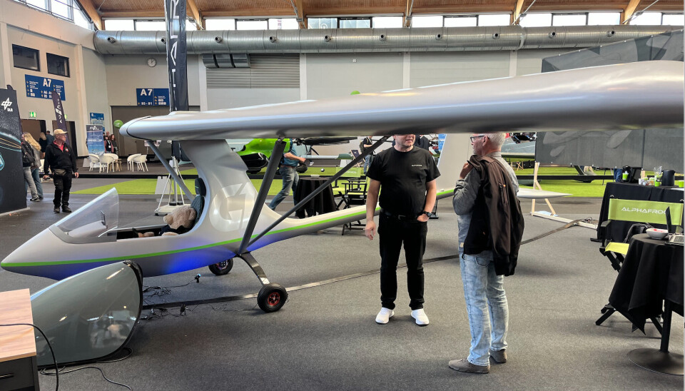 Alphafrog ble vist frem for første gang på Aero Friedrichshafen 2025.