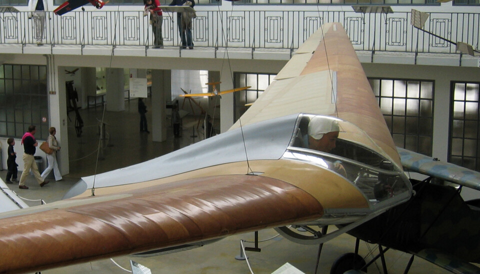 Inspirasjonen: Horten IV på Deutsches Museum i Schleissheim utenfor München.