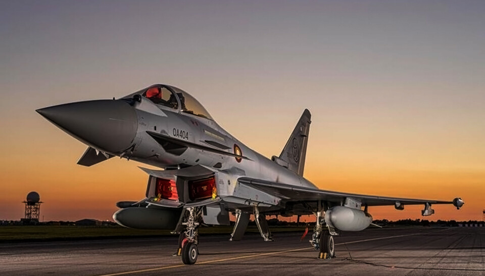 Typhoon til Qatar. Per i dag finnes det ingen nye bestillinger på flytypen til fabrikken i Warton.
Foto: BAE Systems
