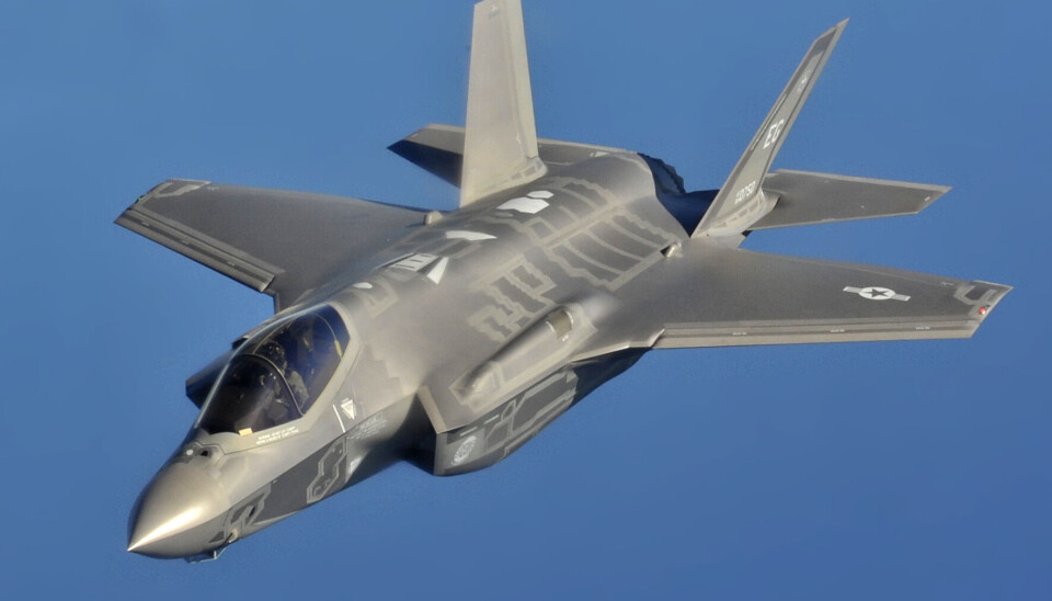 Et F-35-fly styrtet i California onsdag. Piloten kom uskadd fra ulykken.